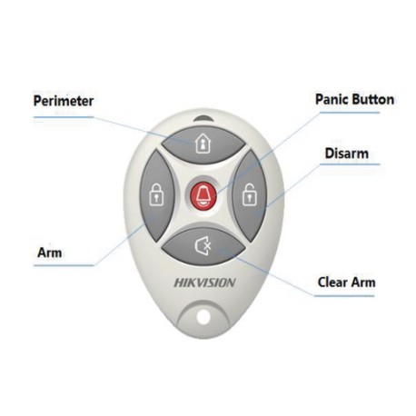 CONTROL REMOTO PARA PANEL DE ALARMA HIKVISION