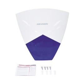 (AX HUB) SIRENA INALÁMBRICA CON ESTROBO PARA EXTERIOR / COMPATIBLE CON PANEL DE ALARMA HIKVISION / 110 DB
