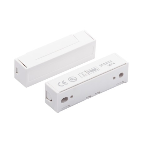 CONTACTO MAGNÉTICO UL CE PARA PUERTAS Y VENTANAS COLOR BLANCO
