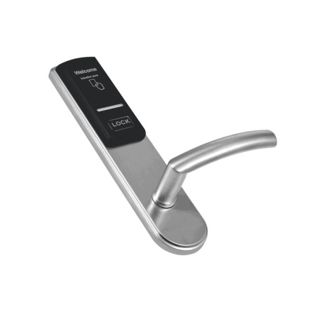 ZKTECO LH3000R - CERRADURA DERECHA PARA HOTEL / MIFARE 13.56  MHZ / 40 A 55  MM GROSOR DE PUERTA / 2 PESTILLOS / ACERO INOXIDAB