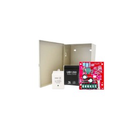 SEC KIT FUENTE DE PODER 1 - KIT DE PODER CONTIENE 1 FUENTE DE PODER DE 1.5 AMP, BATERIA DE RESPALDO, TRANSFORMADOR Y GABINETE