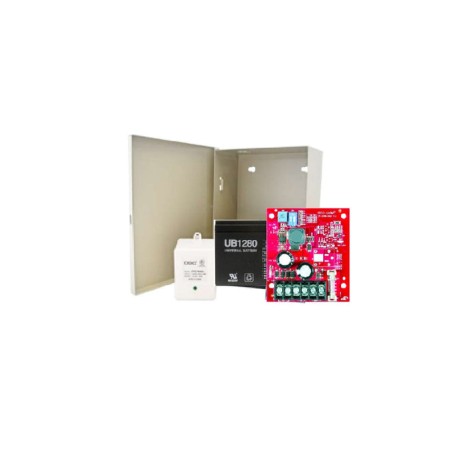 SEC KIT FUENTE DE PODER 1 - KIT DE PODER CONTIENE 1 FUENTE DE PODER DE 1.5 AMP, BATERIA DE RESPALDO, TRANSFORMADOR Y GABINETE