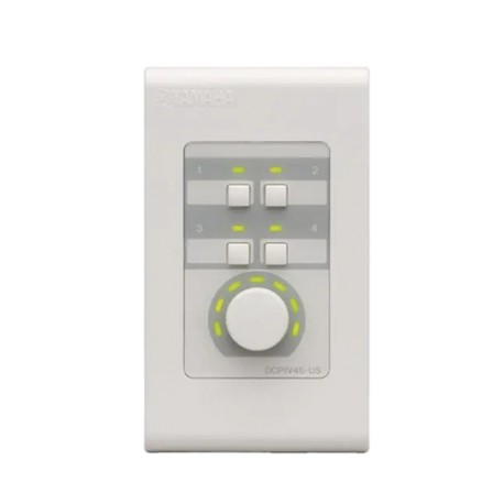 PANEL DE CONTROL DIGITAL | 1 VOLUMEN | 4 SWITCHES CONFIGURABLES | COMPATIBLE CON PROCESADORES SERIE MA, PA, Y MTX