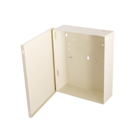 GABINETE PARA ALARMA MG5050/EVO48TM4/SP4000 Y BATERÍA PL712 (NO INCLUIDO).