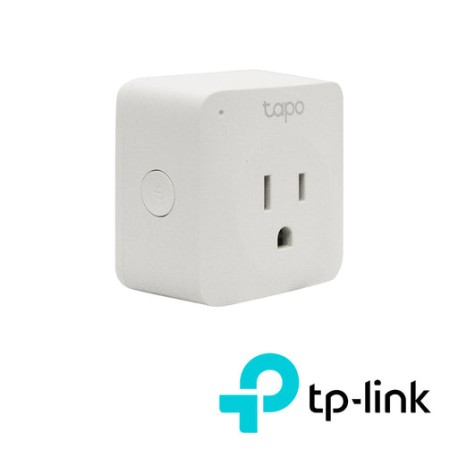 MINI ENCHUFE INTELIGENTE WI-FI / TP-LINK TAPO P100(1-PACK) / FRECUENCIA DE 2.4GHZ / CARGA MAXIMA 1200W, 10A / CONTROLA REMOTAME