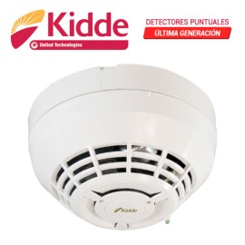 DETECTOR DIRECCIONABLE KIDDE KI-PHD FOTOELECTRICO DE HUMO Y TEMPERATURA, REQUIERE BASE DE LA SERIE KI PARA SU INTEGRACION CON L