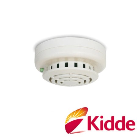 DETECTOR DIRECCIONABLE VIGILANT V-HFD TÉRMICO DE TEMPERATURA FIJA ALARMA DE 125 A 140 °F (54 A 60 °C) COMPATIBLE CON LOS PANELE