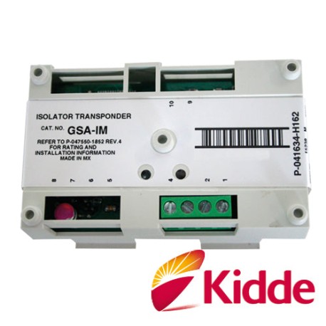MÓDULO AISLADOR VIGILANT GSA-IM2 DIRECCION ELECTRONICA (SIN SWITCHES) SE INTEGRA CON LOS PANELES VS1 Y VS4 DE KIDDE POR MEDIO D