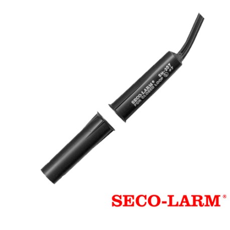 CONTACTO MAGNETICO CABLEADO SECO-LARM SM-207-5Q/W NORMALMENTE CERRADO DE MONTAJE A PRESION  DIAMETRO DE 3/8 DE PULGADA CON INTE