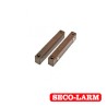 CONTACTO MAGNÉTICO DE USO RUDO SECOLARM SM-216/BR / COLOR MARRÓN/ SEPARACIÓN DE CONTACTO DE 7 CM/ SALIDA DE ALARMA N.C./ MONTAJ