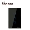 APAGADOR DE PARED TOUCH ON/OFF SONOFF T3US3C COLOR NEGRO SMART INALAMBRICO WIFI PARA SOLUCION DE SMART HOME CON TEMPORIZADOR PA