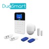 KIT ALARMA INALAMBRICA DUOSMART C30 COMUNICACION DUAL WIFI 2.4 GHZ RF 433.92 INCLUYE 1 PANEL CON TECLADO 1 PIR 1 MAGNETO 2 LLAV