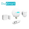 KIT ALARMA INALAMBRICA DUOSMART C20 COMUNICACION DUAL WIFI 2.4 GHZ RF 433.92 INCLUYE 1 PANEL 1 PIR 1 MAGNETO 1 LLAVERO **COMPAT