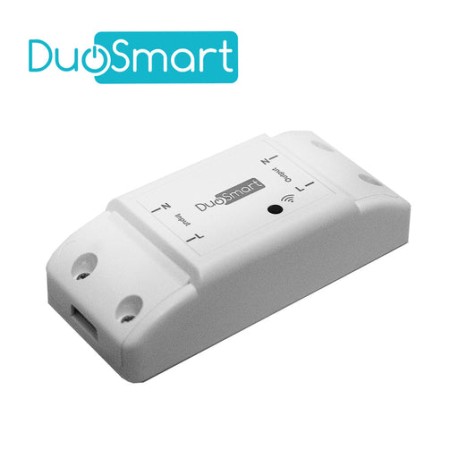 INTERRUPTOR DE CORRIENTE INTELIGENTE DUOSMART B10 CON FUNCION ON/OFF WIFI 2.4 GHZ COMPATIBLE CON ALEXA  GOOGLE HOME  Y APP DUOS