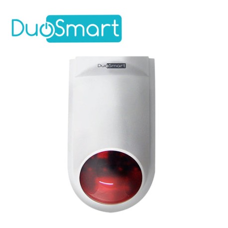 SIRENA INTELIGENTE WIFI 2.4 DUOSMART B20 STANDALONE MONITOREO EN APP DUOSMART  **SOPORTA DISPOSITIVOS RF DUOSMART SERIE C**  20