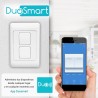 SWITCH APAGADOR WIFI 2.4 GHZ DUOSMART A20  DE 2 UNIDADES COMPATIBLE CON ALEXA Y GOOGLE HOME CON TEMPORIZADORES COMPATIBLE CON A