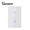 APAGADOR DE PARED TOUCH ON/OFF SONOFF T2US2C SMART INALAMBRICO WIFI PARA SOLUCION DE SMART HOME CON TEMPORIZADOR PARA IOS Y AND
