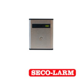 BOTÓN DE PÁNICO SS-078Q SECO-LARM RESTABLECIMIENTO CON LLAVE, NORMALMENTE ABIERTO E INDICADOR VISUAL CON BASE METALICA IDEAL PA