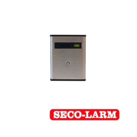 BOTÓN DE PÁNICO SS-078Q SECO-LARM RESTABLECIMIENTO CON LLAVE, NORMALMENTE ABIERTO E INDICADOR VISUAL CON BASE METALICA IDEAL PA